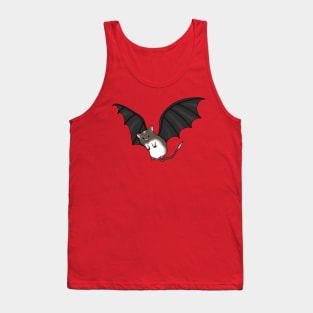 Vampire bat gerbil (cute brown gerbil Halloween costume) Tank Top